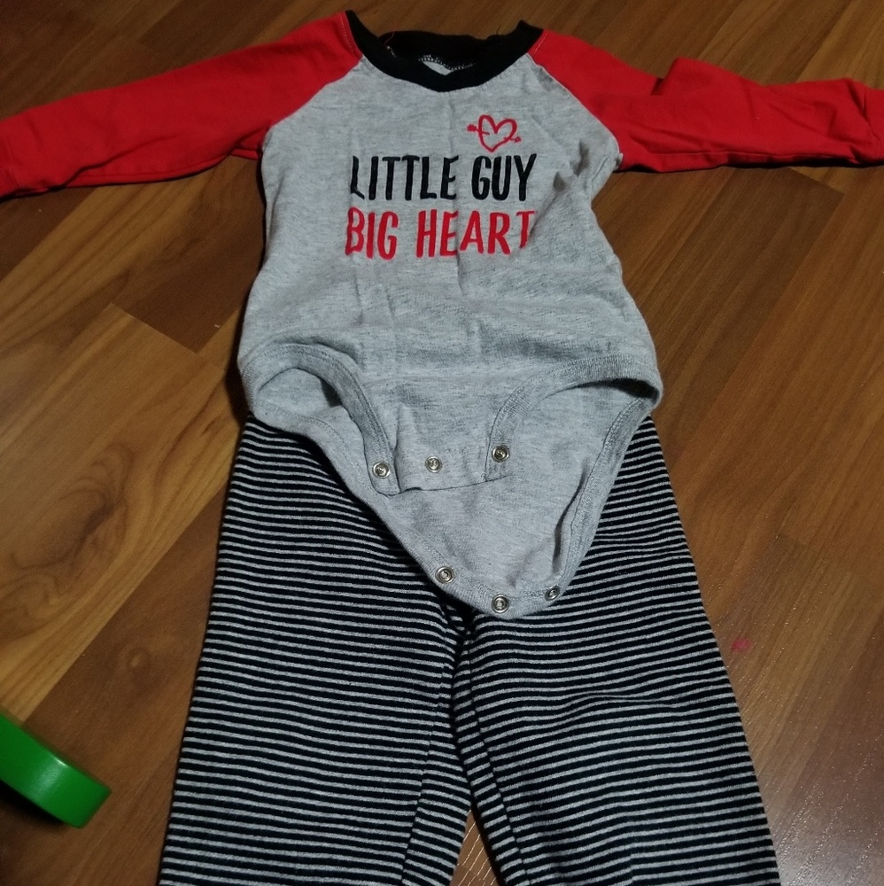 Carter's Baby Boy's Valentine Outfit 12M